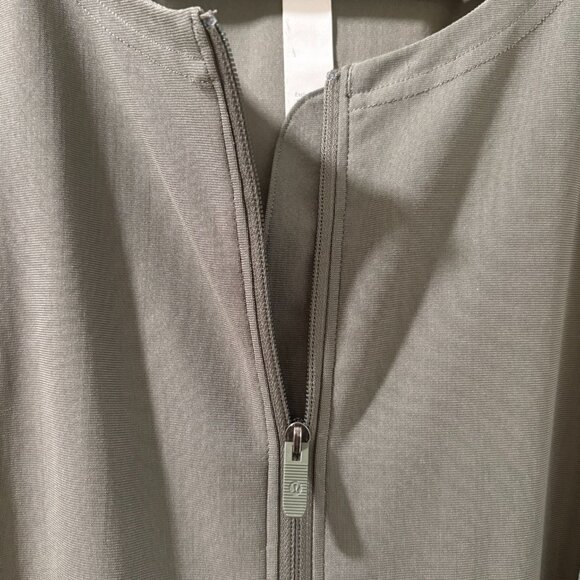 Lululemon Warpstream Jumpsuit in Olive Green – Size 10 - Picture 6 of 9